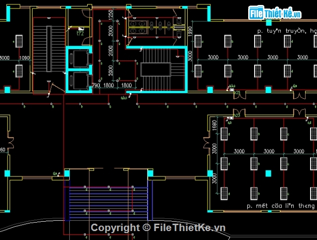 thiết kế điện,điện nhà công vụ,nhà công vụ Hòa Bình